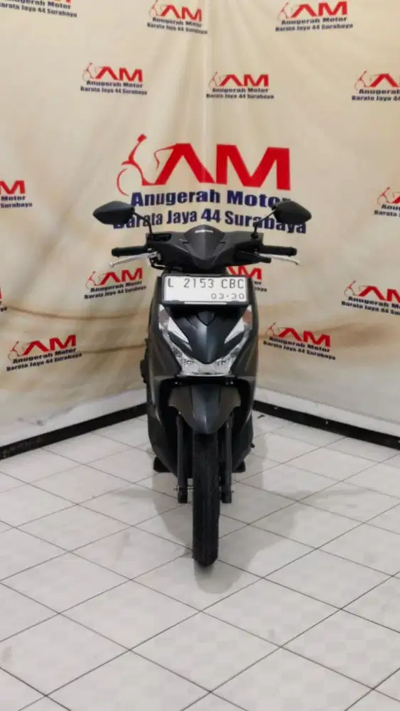 Mulus Km 2 Ribu Honda beat deluxe keyless Tahun 2025 Hitam doff
