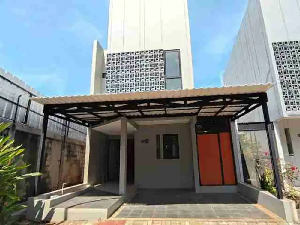 Rumah Dijual Nego Cluster Serua Ciputat KPR Strategis