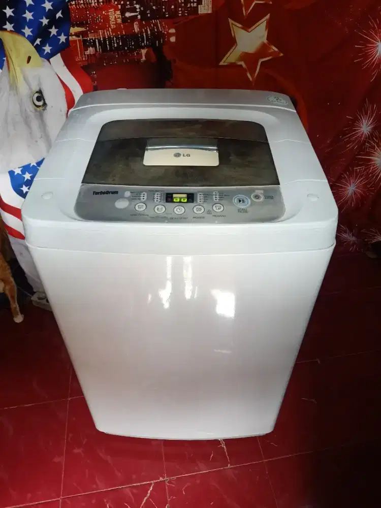 Mesin Cuci LG Otomatis Turbodrum 8kg normal Ori