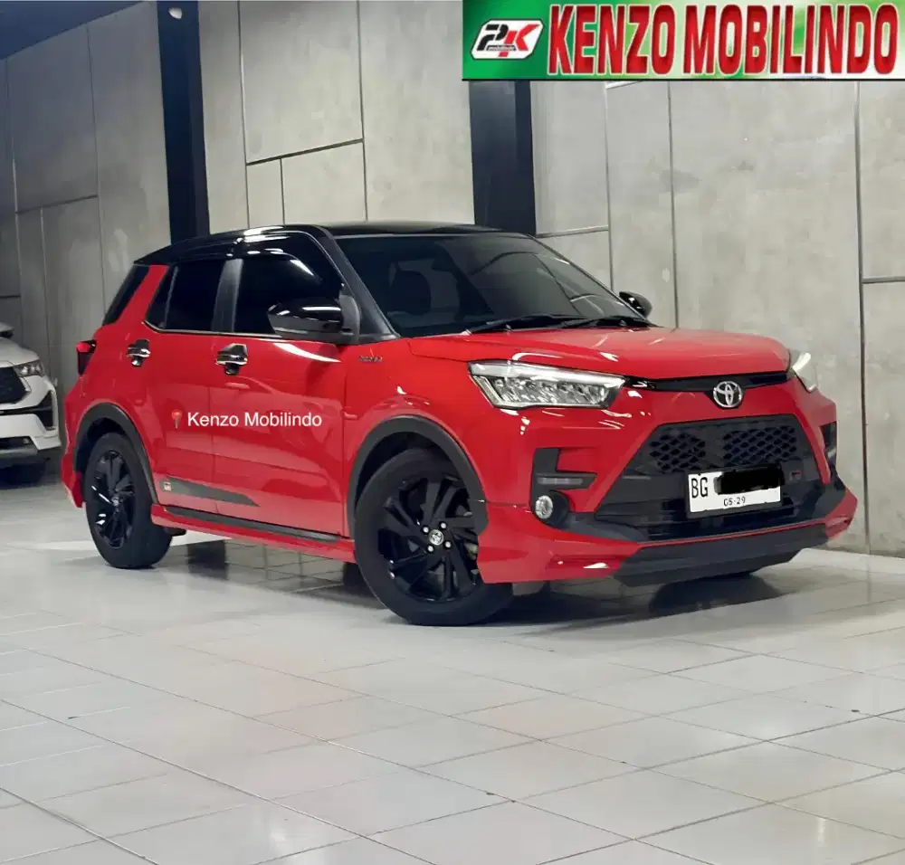 [Km 9rb] Raize 1.0 Turbo GR Two Tone AT 2024/2025 merah,tgn 1 dp 10jt