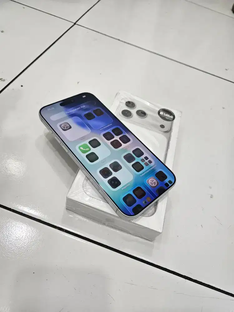 Iphone 17 pro max 256gb New aktifasi warna silver