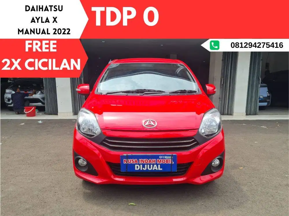 FREE 2X CICILAN Daihatsu Ayla X MANUAL 2022