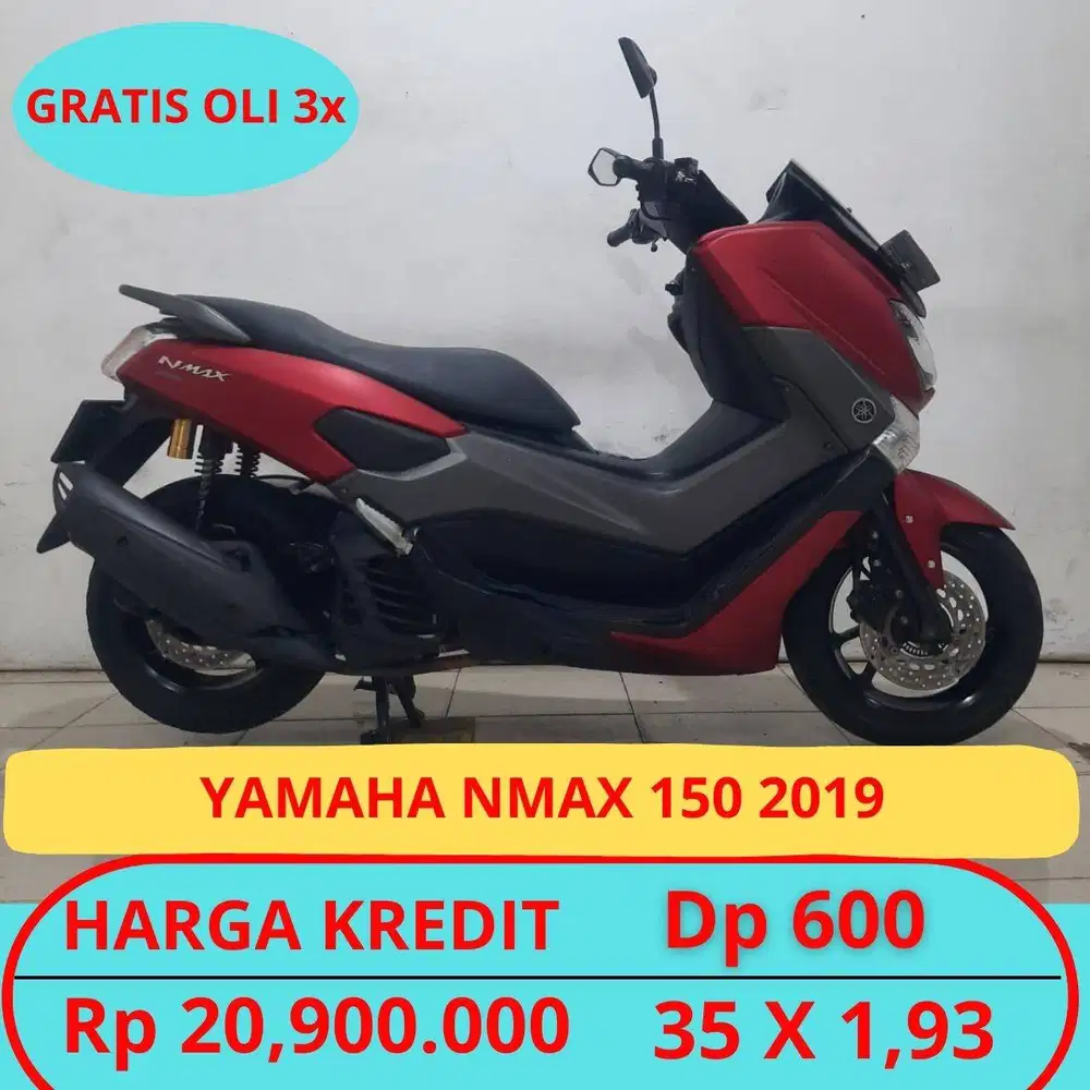 YAMAHA NMAX 150 2019 DP HANYA 600 RIBU GUYSSS