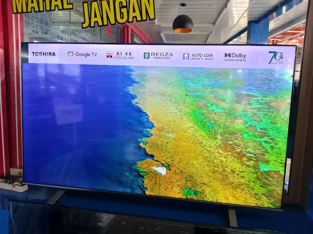 ANDROIT/GOOGLE TV THOSIBA 75INCH