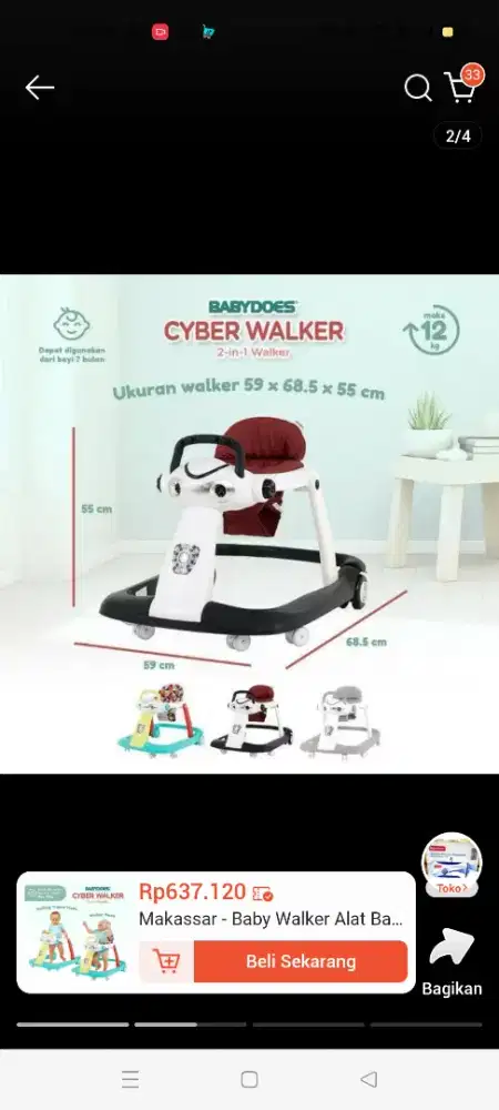 Baby Walker & pushwalker
