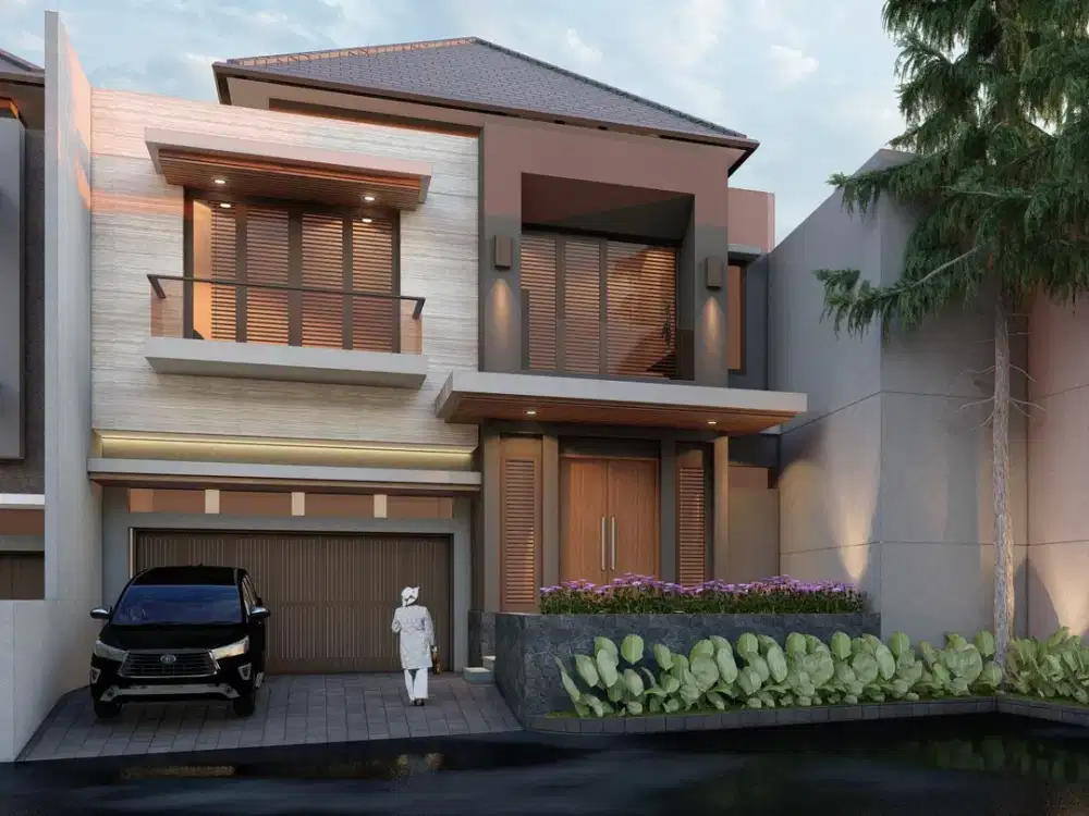 Rumah Baru Minimalis Modern Style di Setraduta