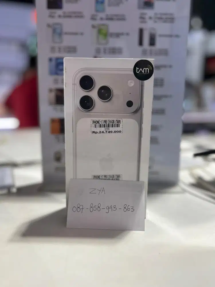 Iphone 17 pro 256gb ATLANTIS DAHSYAT