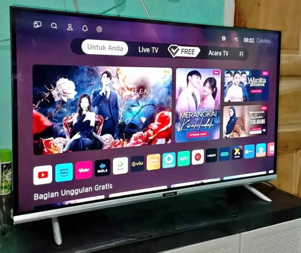 Smart tv coocaa 32in