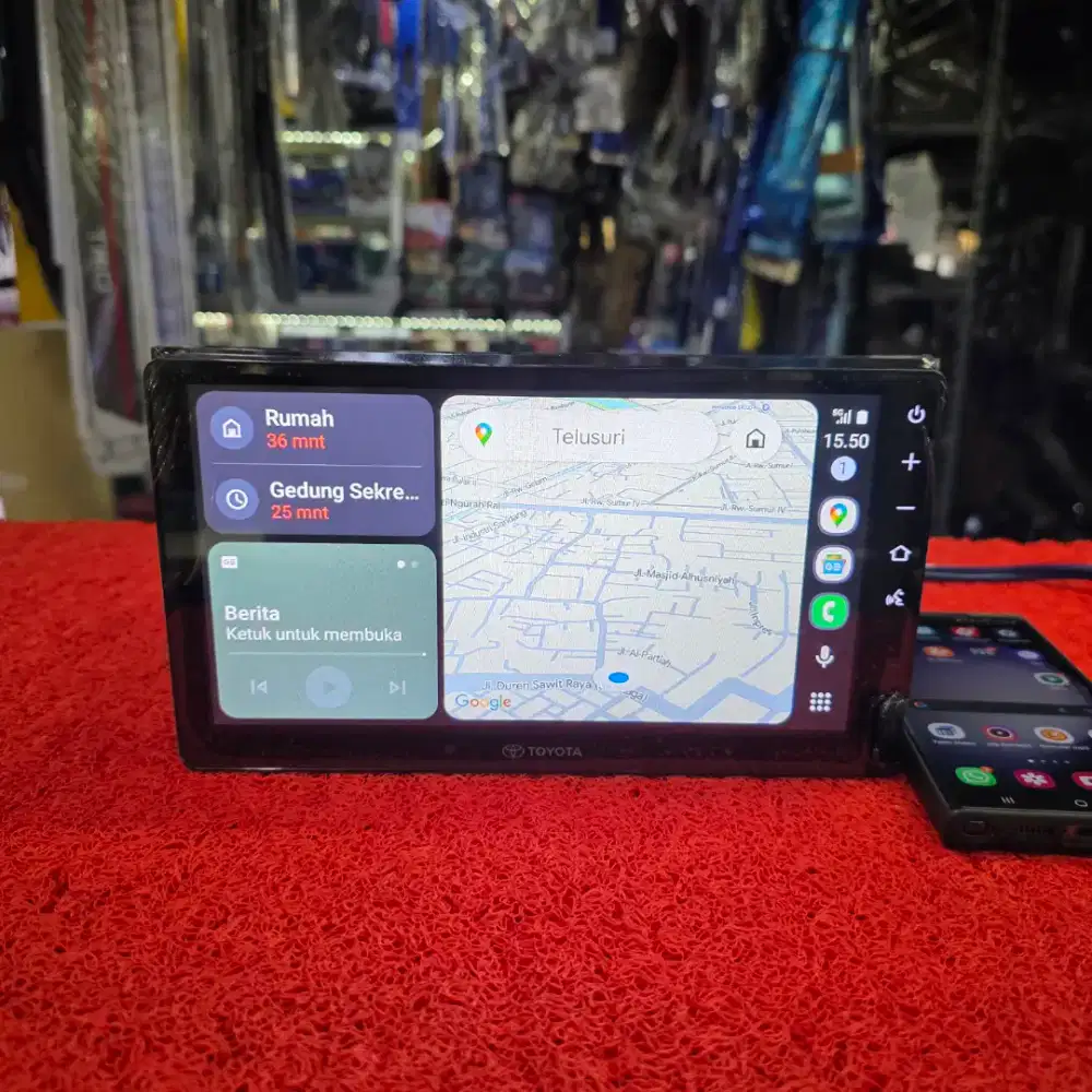 Head Unit TOYOTA INNOVA ZENIX G 2023-2025 DMX920WIT Android Auto CP