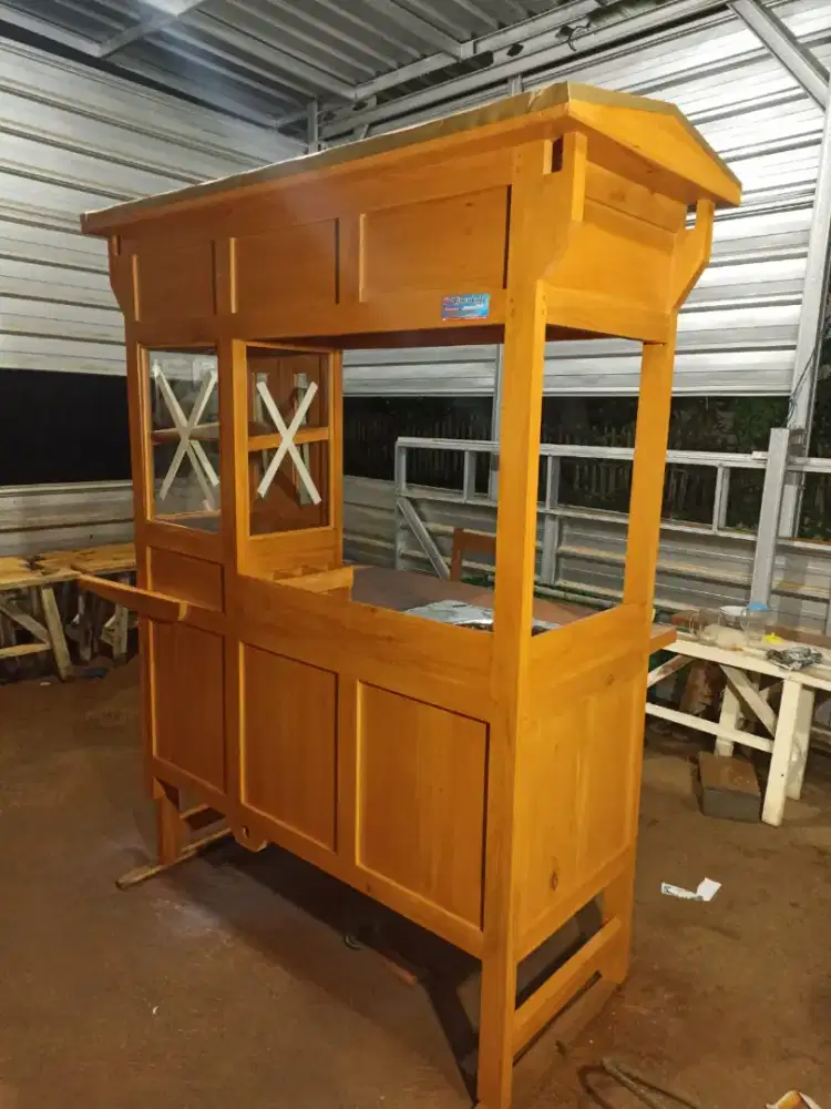 Gerobak Angkringan Bakso Mie Ayam PeceL Bubur Sate Martabak Ronde dlL