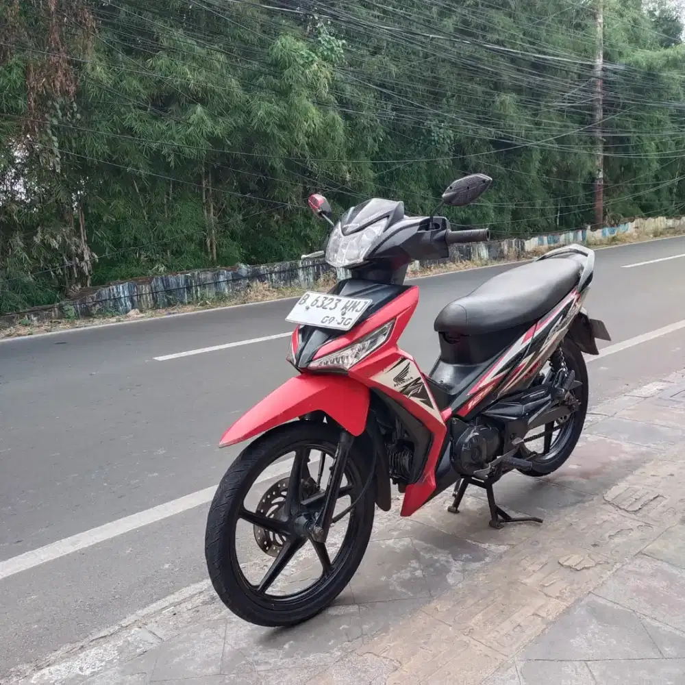 Honda Supra x double dist 2015 Orisinil Bagus lengkap