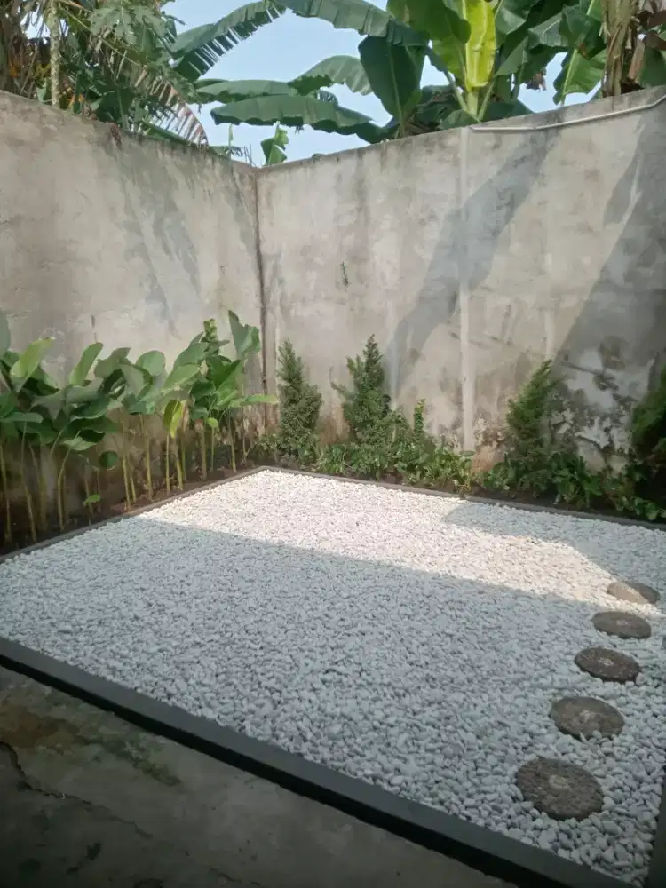 Tukang taman dan kolam koi.
