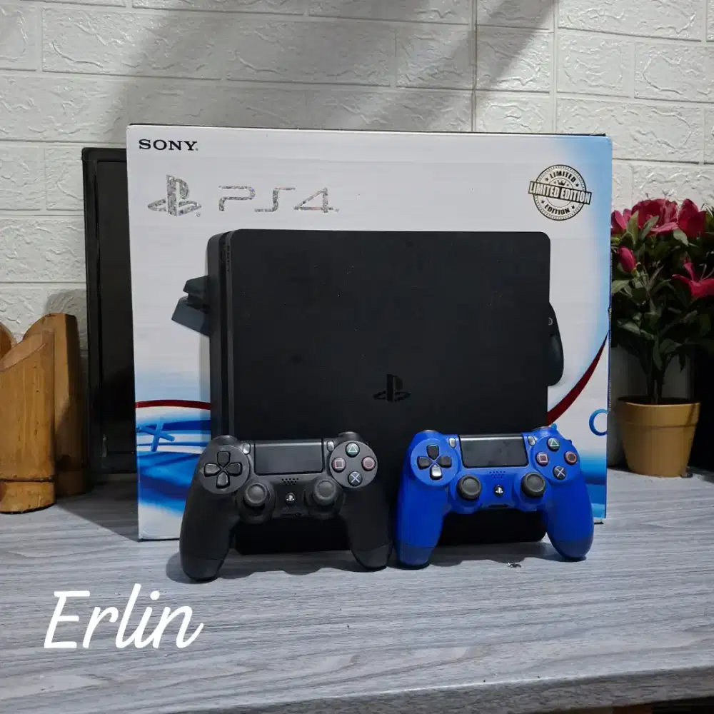 PS4 SLIM 1TB SERI 21 TERBARU FULLGAME