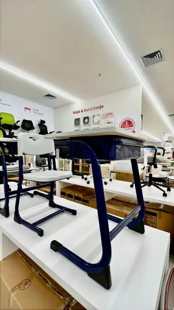 Set meja kursi sekolah auric selma