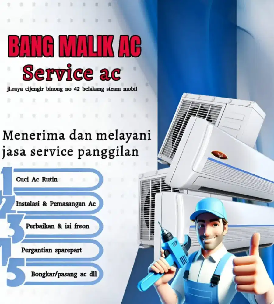 Jasa srvice ac, mesin air, mesin cuci dan kuras toren