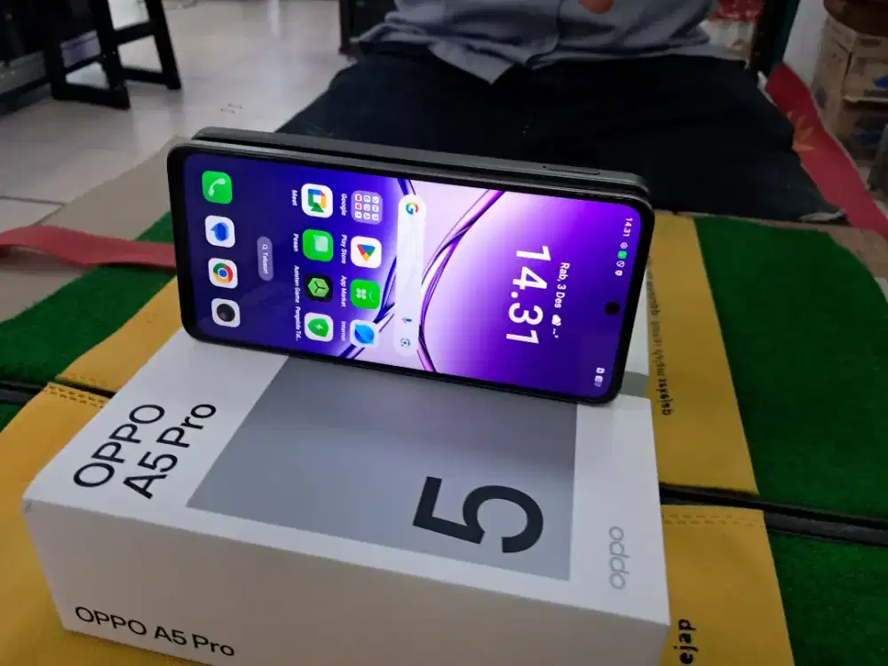 Oppo A5 Pro Ram 8/256 GB mulus no minus lengkap