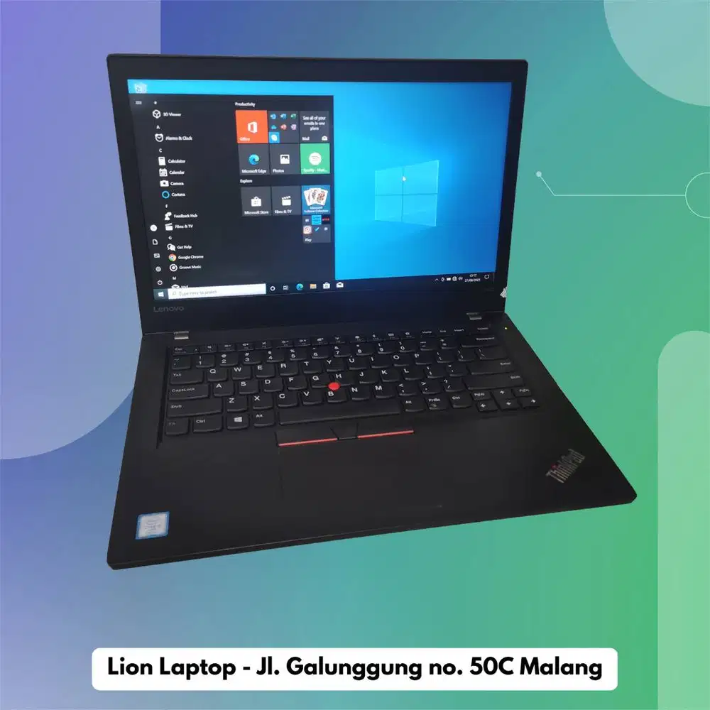 RAM 16GB Core i5 Gen7 SSD 256GB Lenovo Thinkpad T470 [13|12]