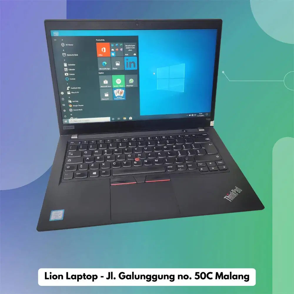 RAM 16GB i5 Gen 8 SSD 256GB Lenovo Thinkpad T490 [13|12]