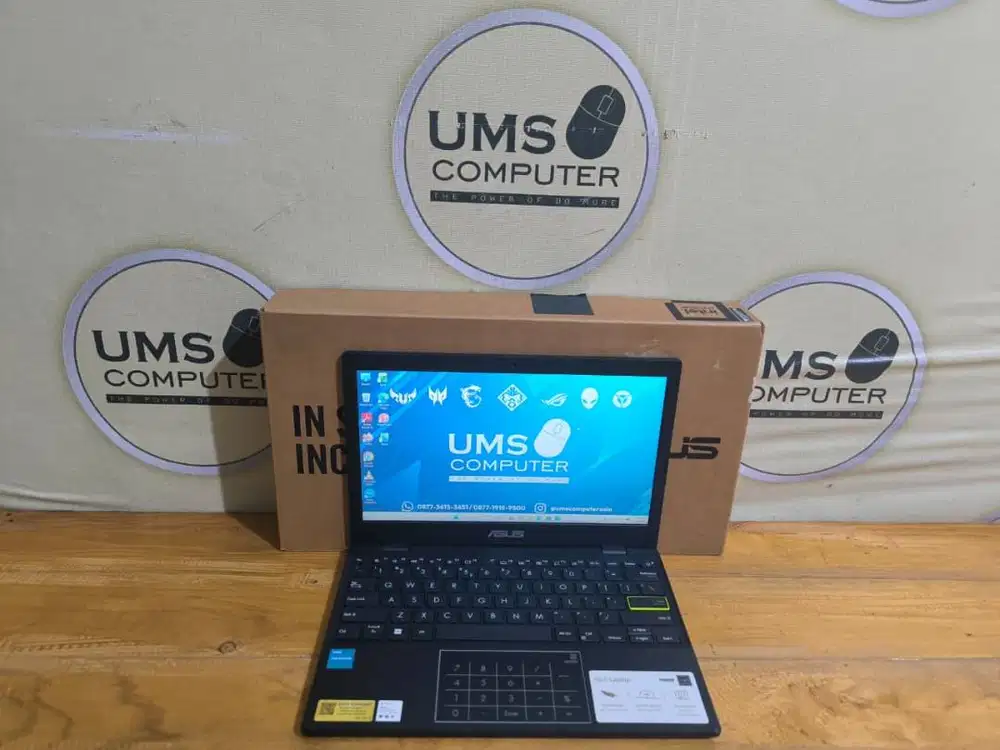 ASUS E210K INTEL CELERON N4500 Ram 8GB EMMC 128GB Garansi