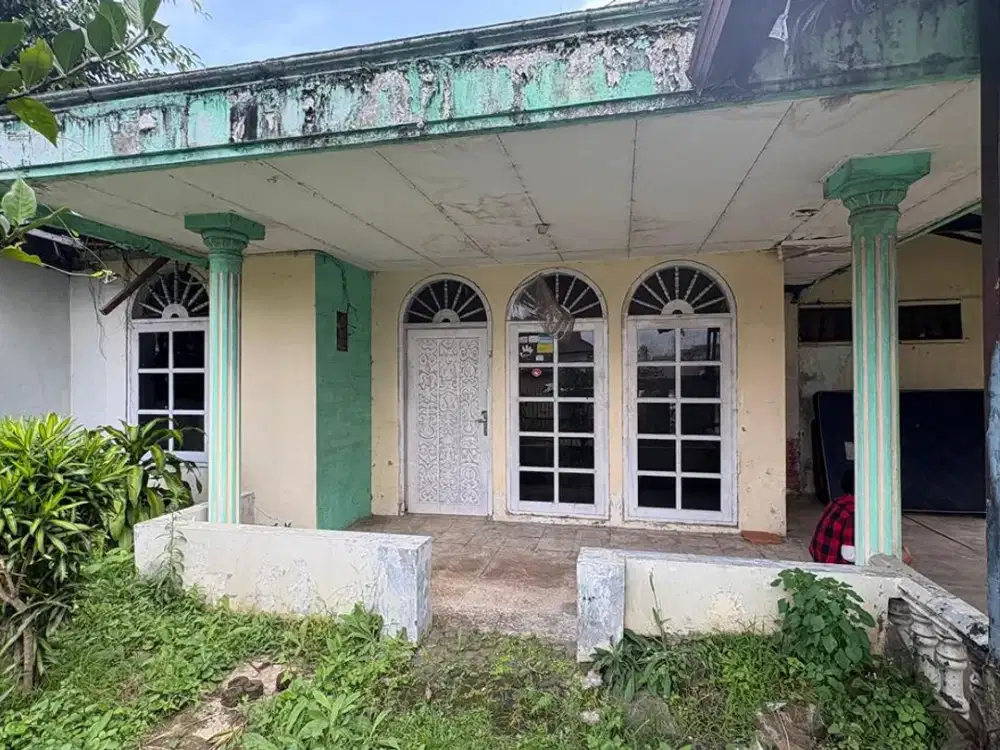 Dijual Cepat Tanah Hook Bonus Rumah Tua Bebas Banjir Buah Batu Bandung.