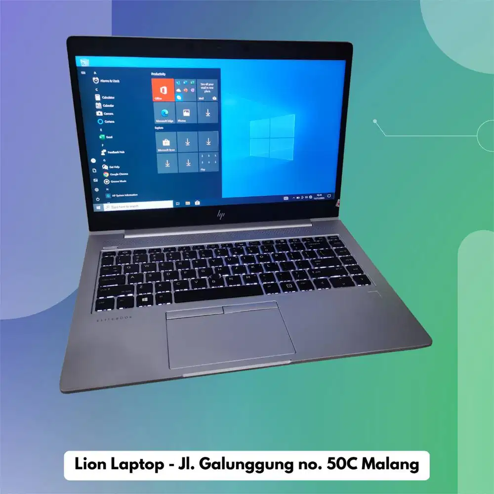 FUll Aluminium Body Core i7 gen 8 8/256 HP Elitebook 840 G6 [13|12]