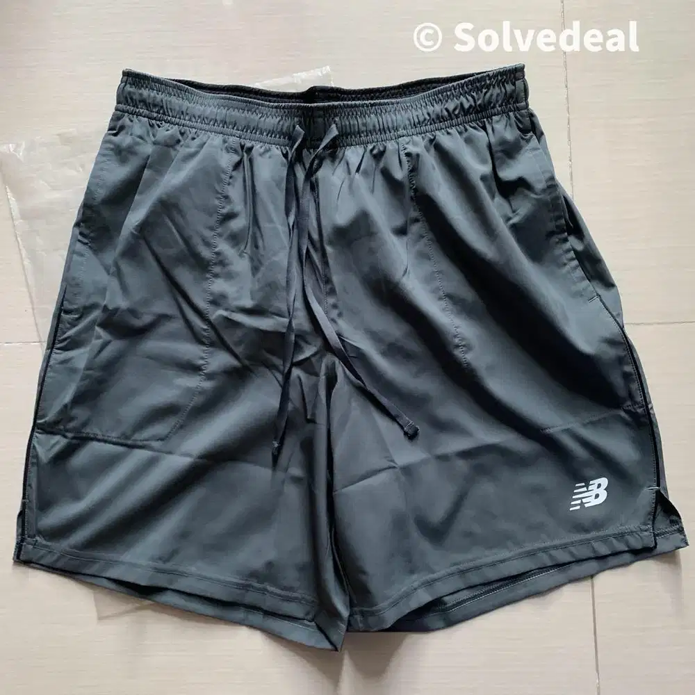 Celana New Balance Sport Mens Short 7 Inch Grey - Original Baru