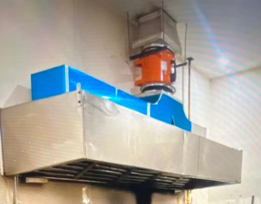 Exhaust hexos Professional Dapur. Bekas Resto. Hood dan Outdoor