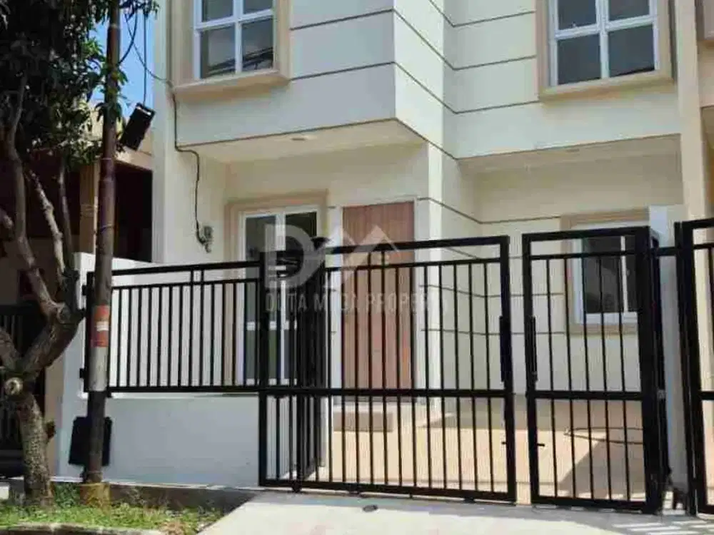 Rumah bangun baru mandiri sektor 7 Gading Serpong, row jalan lebar luas