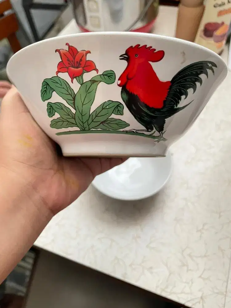 Dijual MURAH Mangkok Ayam Jago