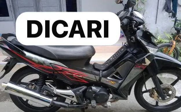 Di Cari Supra X 125 Double Disk DD Tahun 2008 Ke Atas Supra X 2010