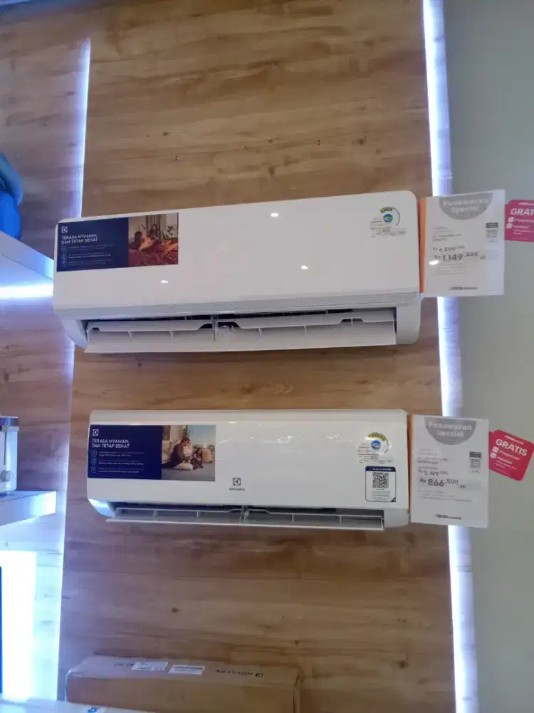 AC Electrolux 1/2pk dan 1 pk (Bisa Cicilan)