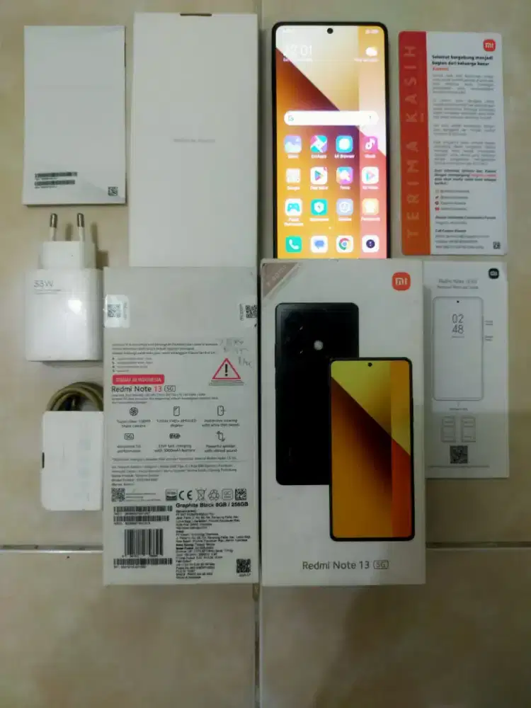 Redmi note 13 5G mulus 8/256