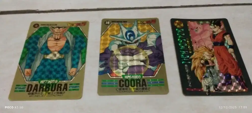 WTS Koleksi Kartu Dragon Ball Hologram