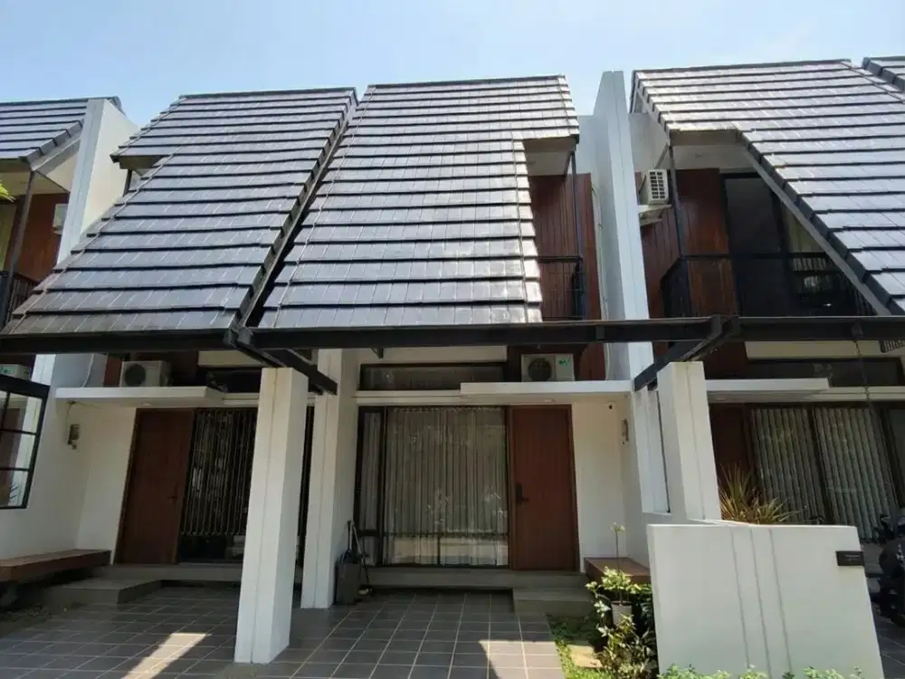 Jual Cepat Rumah 2 Lantai Fleekhauz BSD City SHM Semi Furnished Harga 950 Juta
