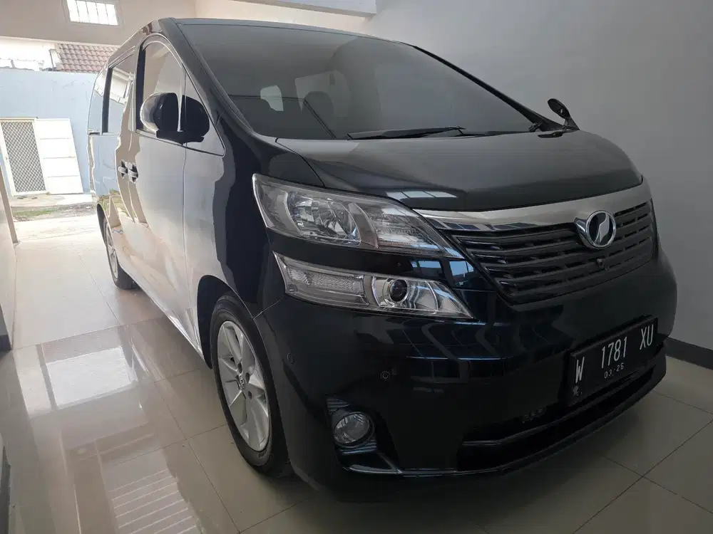 Toyota Vellfire 2012 Bensin