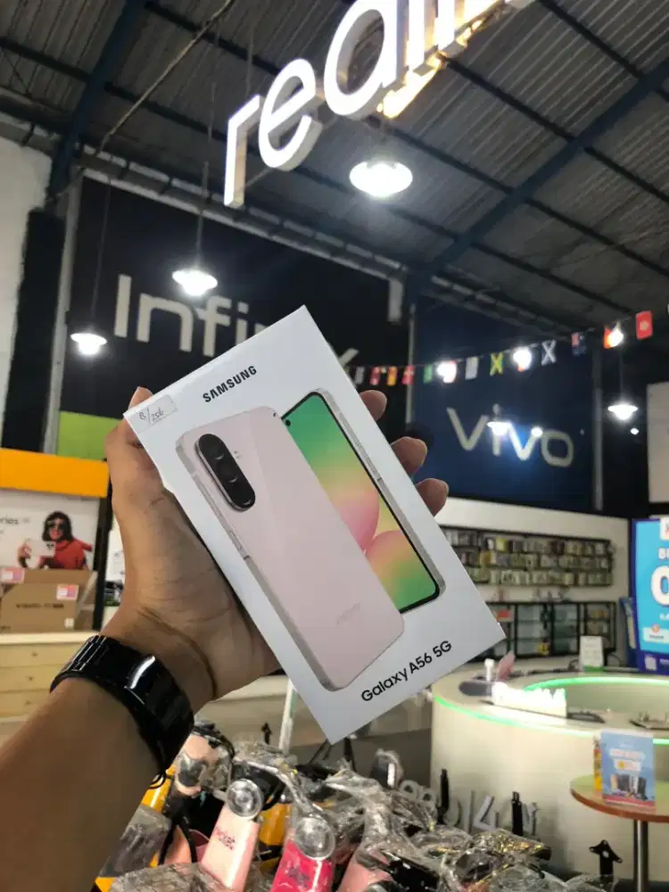 SAMSUNG A56 5G DISKON 200 RIBU LAMGSUNG FREE ADAPTOR