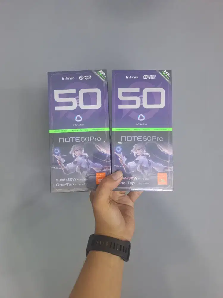Infinix Note 50 Pro 8/256 Garansi Resmi 12 Bulan