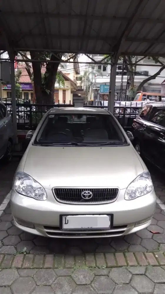 Toyota corolla Altis 2003 Manual Plat D
