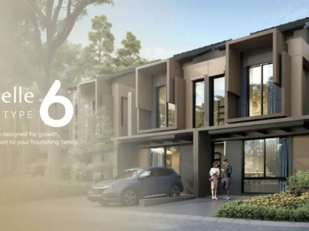 Rumah Baru Modern Type 6x12 Harga Mulai 1,7 Miliar di Vireya BSD
