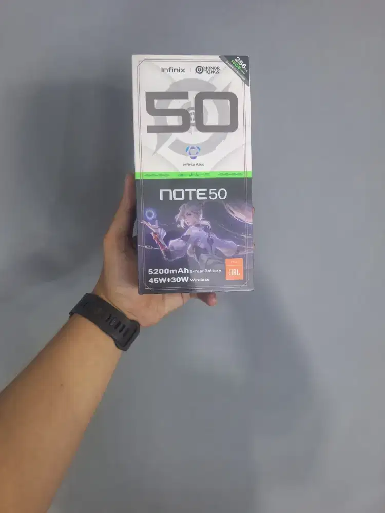 Infinix Note 50 8/256 Garansi Resmi 12 Bulan