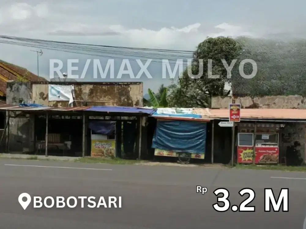 Dijual Tanah Tepi Jalan Utama Wilayah Bobotsari Purbalingga