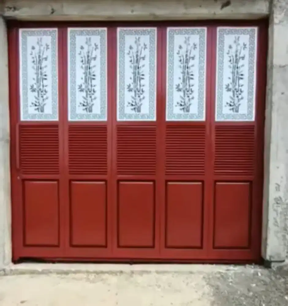 Pintu garasi sliding handerson mewah