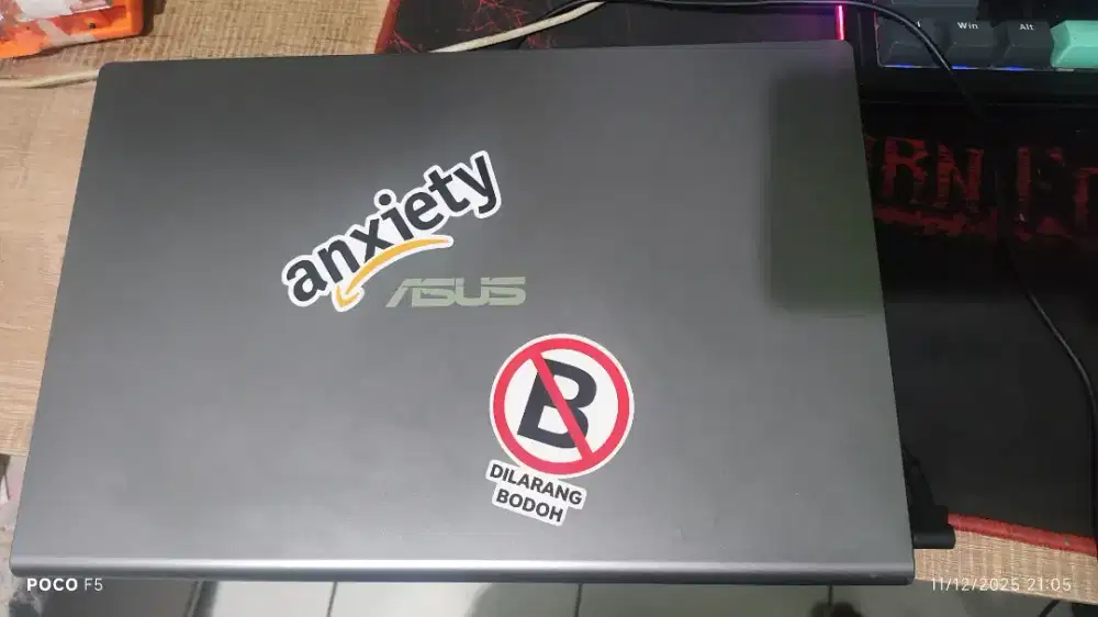 Laptop Asus Vivobook X415JA sudah Upgrade RAM + HDD 512GB NEGO