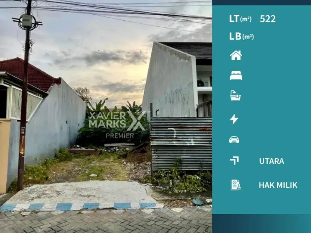 Harga Miring Dijual Tanah Murah di Jl Ikan Ikan Blimbing Kota Malang