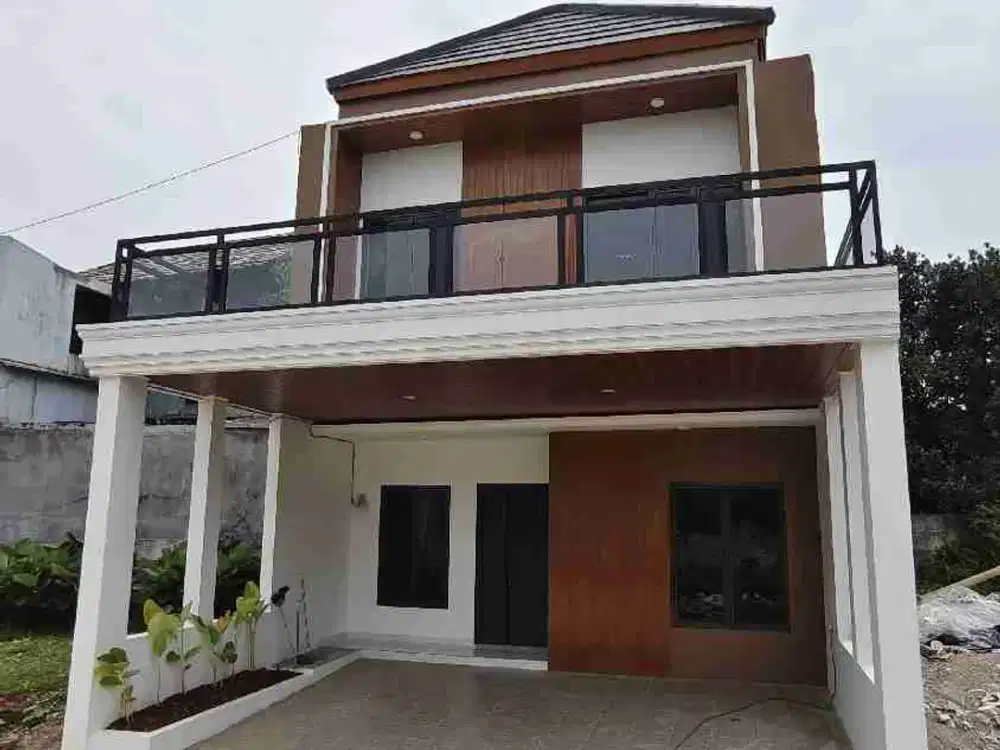 RUMAH BARU AKSES PINGGIR JALAN RAYA UTAMA