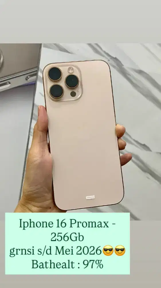 Iphone 16 promax 256gb ibox
