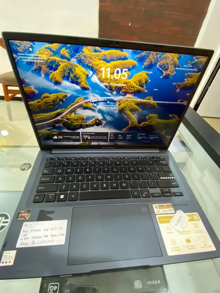 Asus vivobook amd ryzen 5 ram 16/512 gb