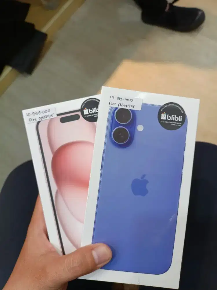 iPhone 15 dan 16 128 segel new