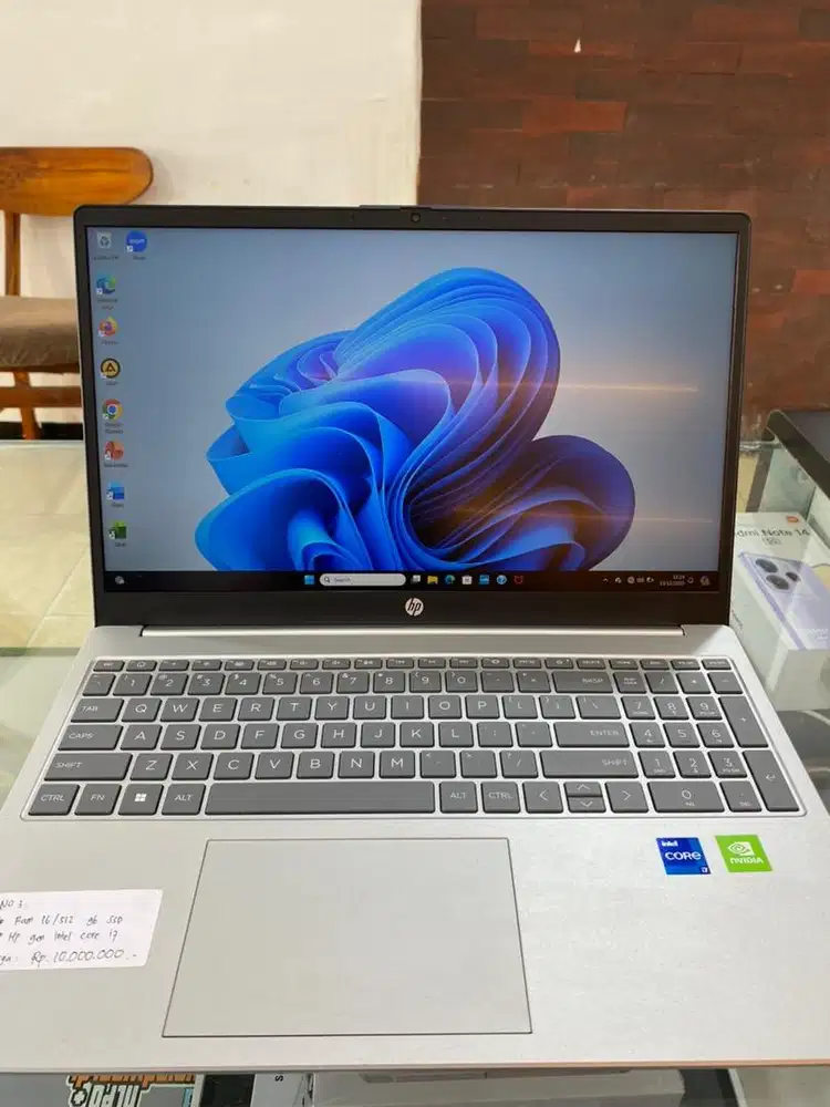 Hp gen intel core i7 ram 16/512 gb