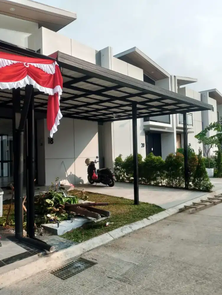 Kanopi Bajaringan dan besi hollow galvanis